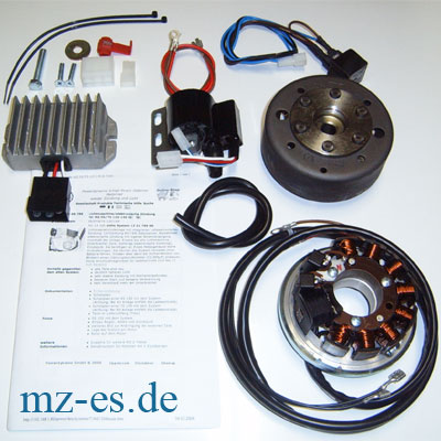 Lichtmaschine Vape 6 Volt elektronische Z&uuml;ndung MZ ES 125, 150 125/1, 150/1